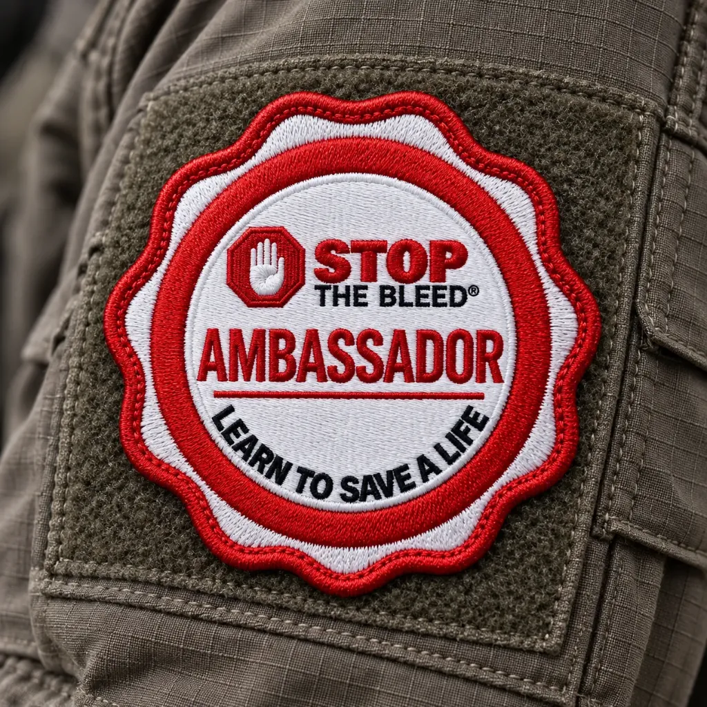 Parche Stop The Bleed (Embajador)