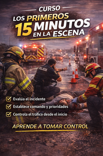 Seguridad en la escena / Primeros 15 minutos en la escena