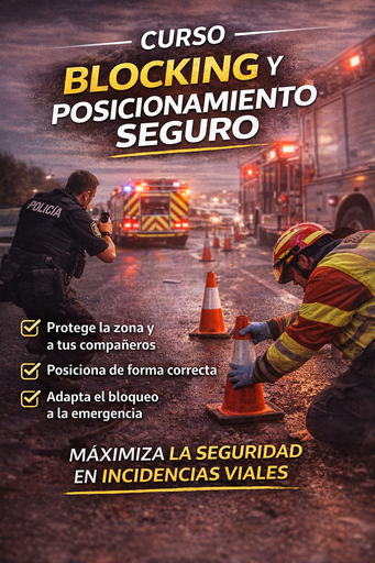 Seguridad en la escena / Procedimientos de bloqueo en incidentes en la vía